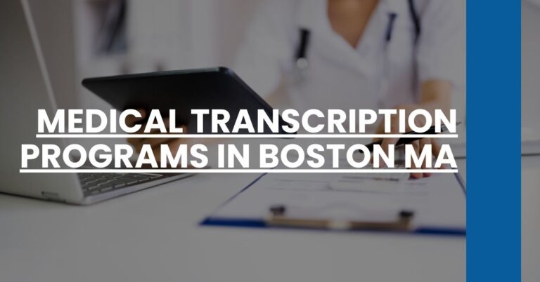 Medical Transcription Programs in Boston MA Feature Image