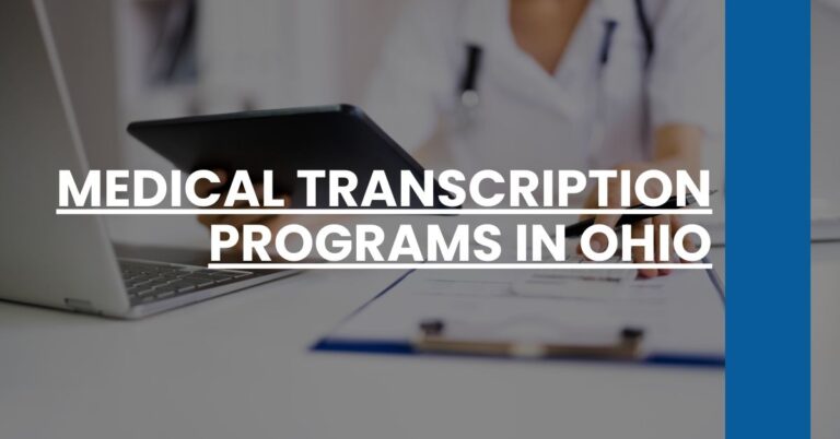 Medical Transcription Programs in Ohio Feature Image