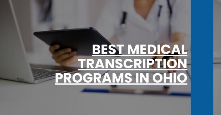 Best Medical Transcription Programs In Ohio Feature Image