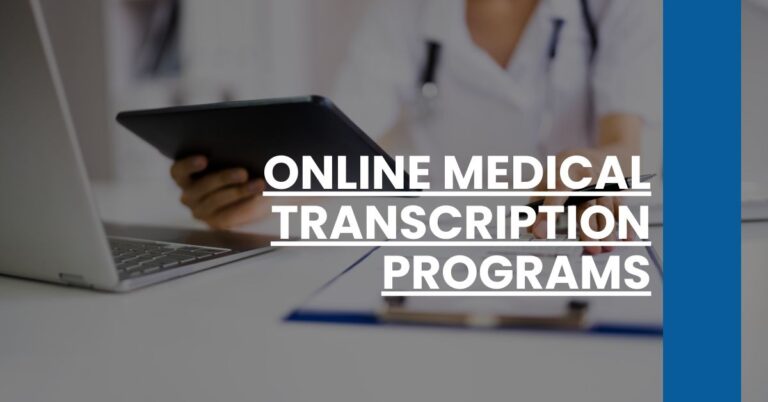 Online Medical Transcription Programs Feature Image